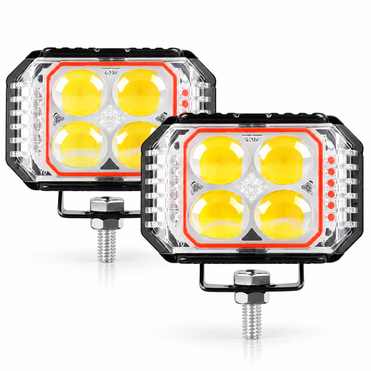 H4 LED Headlight Bulbs (Pair)
